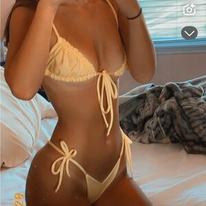 Yellow Bikini Set